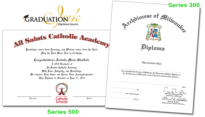 Catholic Diploma Design